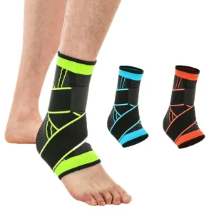 Ankle Straps Wraps Ankle Compression Sleeve Knitted Plantar Fasciitis Functional Ankle Foot Brace Support Stabilizer