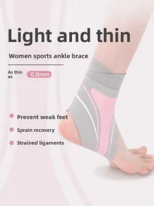 Ankle Support Brace Adjustable Ankle Brace with Breathable & Elastic Nylon Material Comfortable Ankle Wrap Sports Protection