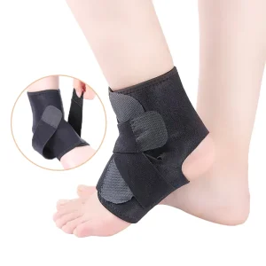 Ankle Support Brace Breathable Neoprene Sleeve Adjustable Wrap Ankle Tendon Compression Brace Sports Foot Stabilizer