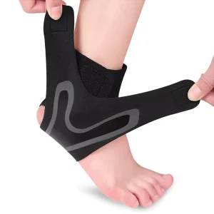 Ankle Support Brace Breathable for Sports Protection Against Chronic Ankle Strain Sprained Fatigue for Women & Men