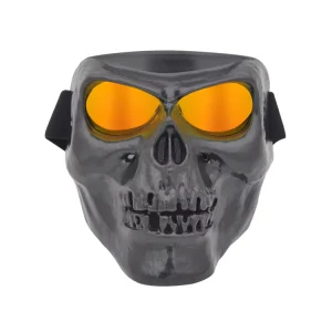 Anlorr Halloween Skull Ski Mask Glasses Off road Motorcycle Protection Eyes Helmet Face Mask Goggles