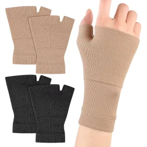 Anti Arthritis Joint Pain Relief Tenosynovitis Medical Wrist Support Compression Palm Guard Anti slip Gloves Polyester Nylon