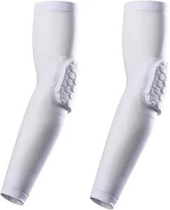 Anti Collision Soft Honeycomb Elbow Pad Crashproof Tennis Running Training Arm Guard Sleeve Stabilizer Elbow Support