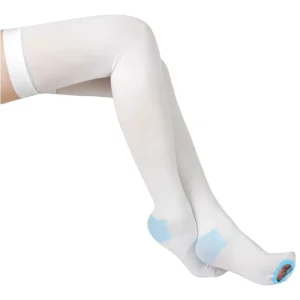 Anti-Embolism Compression Stockings 15-20 MmHg Thigh High Support Socks For Men & Women