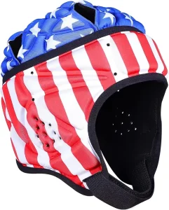 Anti Scratch Modular Training Helmet for Adults Protective Gear for American Football Rugby Scooter Skating Skiing