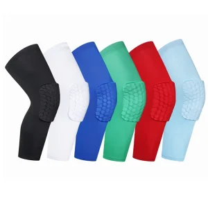 Anti Slip Rodilleras Basketball Leg Sleeves Honeycomb Knee Support Brace for Football Volleyball Basketball Kneepad Protection