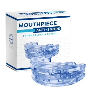 Anti Snoring Adjustable Mouthpiece EVA Material Blue Pink Color Effective Snore Solution for Men Women Customizable