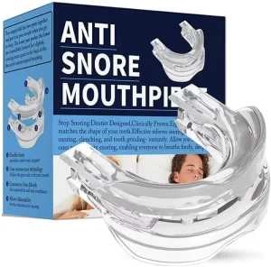 Anti Snoring Mouthpiece Professional Comfortable Adjustable EVA Material Lavender Scented CE Certified Helps Stop Snoring for
