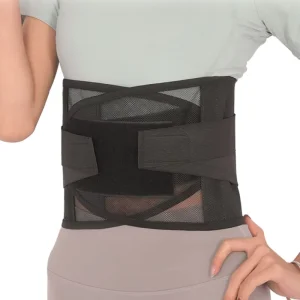 Anti skid Breathable Neoprene Lumbar Support Lower Back Pain Relief Adjustable Back Brace