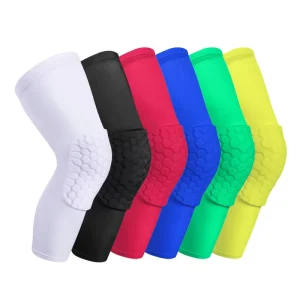 Anti slip EVA Honeycomb Gym Running Hinge Knee Brace Compression Volleyball Knee Sleeves Basketball Knee Pads