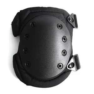 Anti-slip Rubber 1000D Nylon Tactical Adjustable Knee Elbow Pads with High-density Foam and Shock Absorption