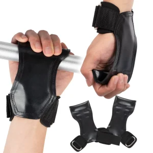 Anti-slip Rubber Palm Guard Gym Weight Lifting Straps Powerlifting Workout Hand Grips Pad and Gymnastics Grips