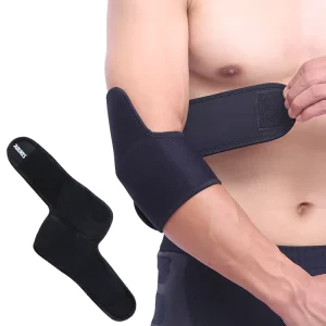 Aolikes C 7646 Elbow Brace Compression Arm Elbow Sleeve Guard Gym Neoprene Adjustable Elbow Protectors for Sports