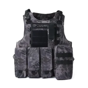 Aramid PE Tactical Vest Full Body Protection Anti Slash Anti Stab Safety Gear For Security Personnel
