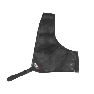 Archery Chest Guard Mesh Fabric Breathable Adjustable Black Color Chest Protector