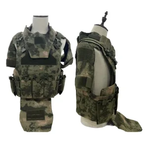 Armor Full Body Laser Cut Dacron 1000D Tactical Vest with Molle System PE Panel 0.6m2 Stab proof for Outdoor Combat