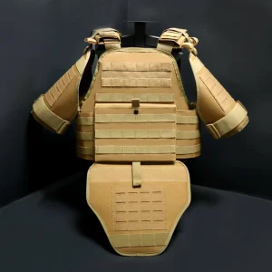 Armor Full Body Vest Molle System Tactic Body Camouflage Quick Release Plate Carrier Vest With Soft Plate