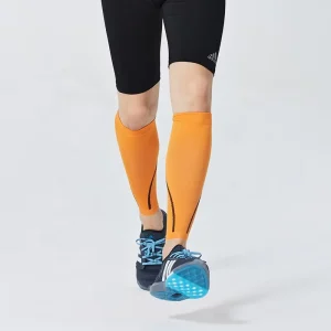 Athletes Shin Splints Rugby Football Leg Guard Compression Calf Sleeves Protective Running Gear