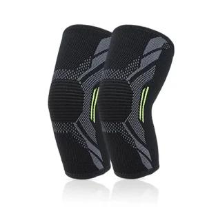 Autumn Winter Warm Keeping Sport Power Joint Support Guard Breathable Knitted Elbow Knee Ankle Brace Compression Sleeve Pair