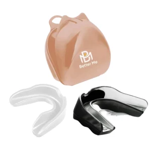 BM Boxing Lip Mouth Guard Strap and Mouthpiece PVC Material Model BMMG