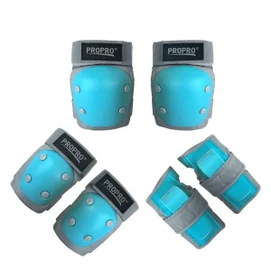 BMX Skateboard Knee Elbow Wrist Pad Guard Set for Kids Junior Teen Youth Adult Sport Skating Protective Gear Knee Pads