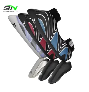 BN Muay Thai Shin Pads Leg Pads Durable PU Leather Boxing Shin Guards MMA for Boxing Protection