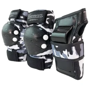 BSCI Custom 3-in-1 Skating Knee Elbow Wrist Protection Guards, Kneed Pad, Skating Bicycle