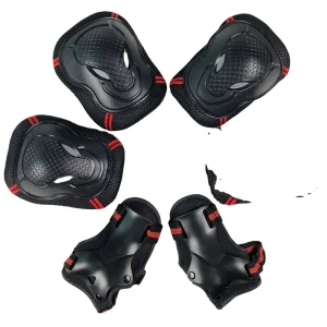 BSCI SCAN CE EN14120 China Factory Kid Skateboard Protective Kits Child Skate Protection Set Knee Guard Elbow Pads