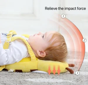Baby Head Protector Safety Backpack Security Toddler Kids Baby Proofing Kit Pillow Baby Fall Protection Cushion Walking Crawling
