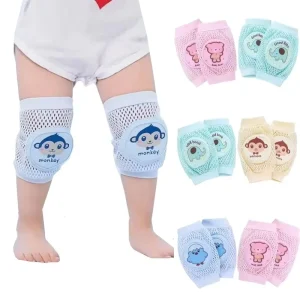 Baby and Toddler Crawling Knee Pads with Breathable Mesh