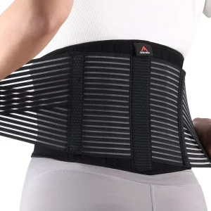 Back Brace Lumbar Back Support Belt for Lower Back Pain Relief Weight Lifting House Cleaner Compression Belt for Men and Women