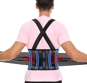 Back Brace Lumbar Support Belt for Heavy Lifting With Suspenders for Men and Women Lower Back Pain Relief Injury Recovery