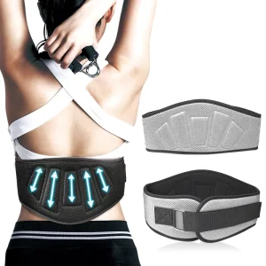 Back Brace Support for Men and Women Breathable Waist Lumbar Lower Back Belt with Lumbar Pad Waist Support Belt