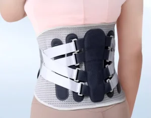 Back Brace for Lower Back Pain Relief with Pulley System Lumbar Support Protection Belt Pad Breathable 3D Knit Waist Support