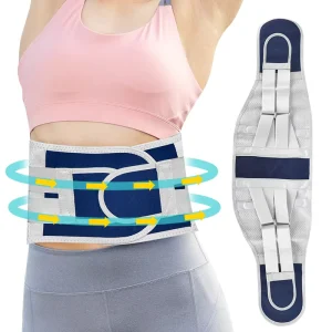 Back Pain Relief Man Woman Lower Back Disc Decompression Lumbar Support Waist Brace Belt For Gym