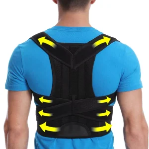 Back Shoulder Belt Support Body Adjustable Posture Corrector for Men and Women