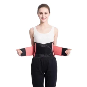 Back Support Waist Trainer Brace Belt Low Lumber Support Wrap for Motorcycle Riding Motocross for Men Women