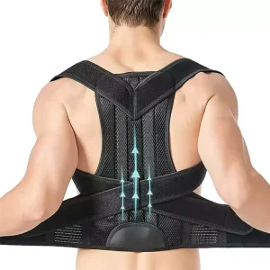 Back Waist Support Belt Posture Corrector Lumbar Male Corset for Posture