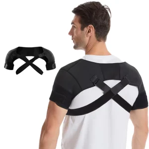 Badminton Football Sports Protection Double Pressure Pad Breathable Shoulder Brace