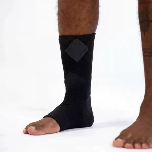 Bamboo Fiber Adjustable Ankle Brace Compression Support Sprain Pain Relief Sports Protection Recovery Ankle Sleeve