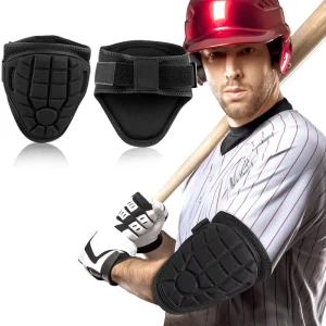 Baseball Elbow Guard Batter Elbow Pads Forearm Guard for Softball & Baseball Batting Protecting Biceps Forearm Elbow Shield