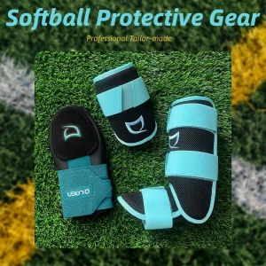 Baseball Protective Gear Set Softball Adjustable Strap Protector Including Batter’s Leg Elbow Hand Guard