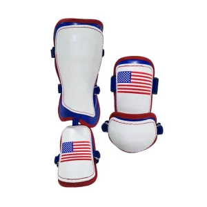 Baseball Protector Japanese Style PU Leather Batting Sport OEM Customized Logo Piece Softball Foot Guard Elbow Guard