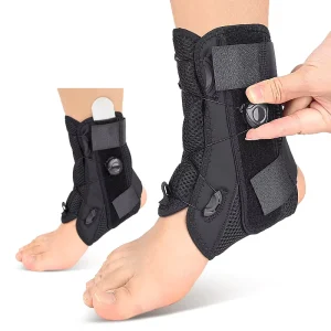 Basketball Fitness Ankle Protector Brace Sports Ankle Support Braces Adjustable Breathable Ankle Splints