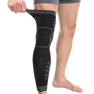 Basketball Football Running Compression Sleeves for Joint Pain Arthritis Full Leg Long Leg Support Nylon Cotton Basic Knee