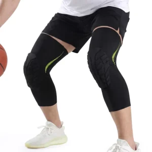 Basketball Running Hiking Cycling Thickened Anti-Collision Sports Knee Pads Honeycomb Gear Knee Support