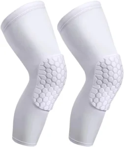 Basketball Volleyball Weightlifting Sport Safety Knee Pads Support Compression Leg Sleeve Honeycomb Pad Knee Sleeve