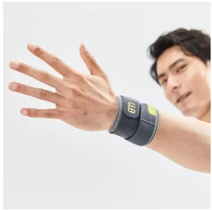 Basketball Wristband with Dual zone Compression Terry Cloth Wrist Support for Gym Workout Sports Sweat Absorbing Wrist
