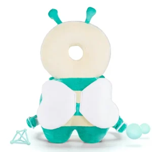 Bee Animal Pattern Baby Head Protector Backpack Adjustable Soft Head Cushion for Crawling & Walking Protection
