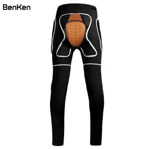 Benken Custom Adult Sports Ski Protective Gear Safety Impact EVA Padded Hip Support Ski Pants for Snow Ski